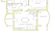 residence TULIPANO: D8 - planimetria