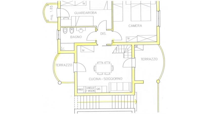 Residence TULIPANO: D8 - Planimetrie