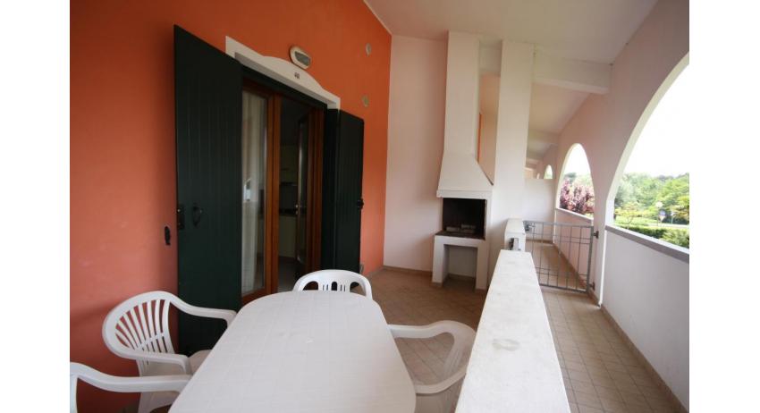 Residence LEOPARDI: B5/1* - Balkon (Beispiel)