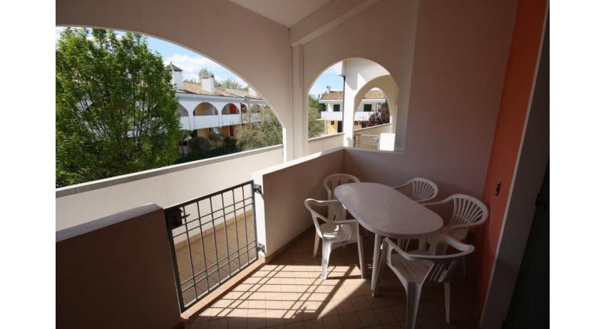 Residence LEOPARDI: B5/1* - Balkon (Beispiel)