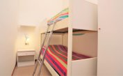 apartments BILOBA: C6/1 - bedroom with bunk bed (example)