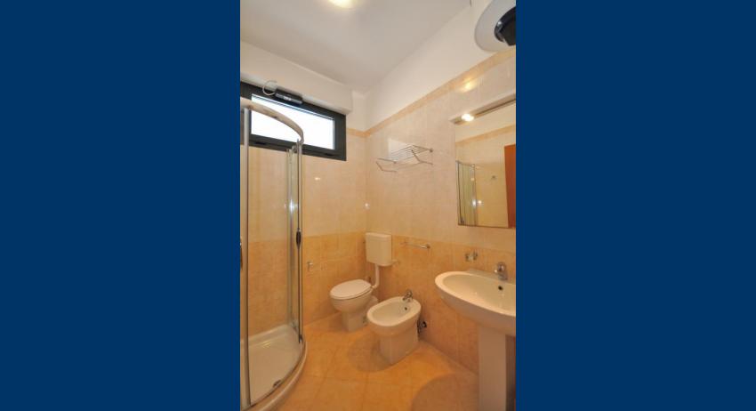 C6/F2+(102) - salle de bain avec cabine de douche (exemple)