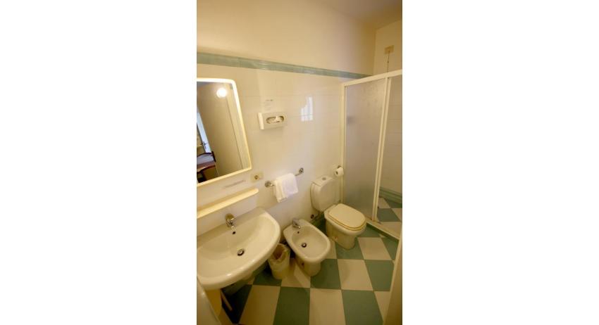 hôtel ALEMAGNA: Matrimoniale - salle de bain avec cabine de douche (exemple)