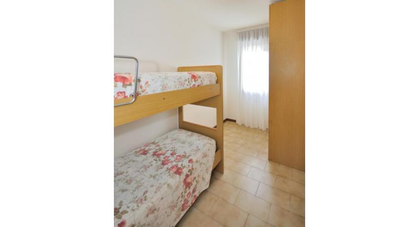 apartments MONACO: B7 - bedroom with bunk bed (example)