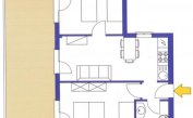 aparthotel ASHANTI: C6 Sud - planimetria 1 (esempio)