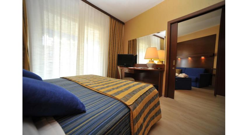 hotel CORALLO: Junior suite - letto matrimoniale (esempio)