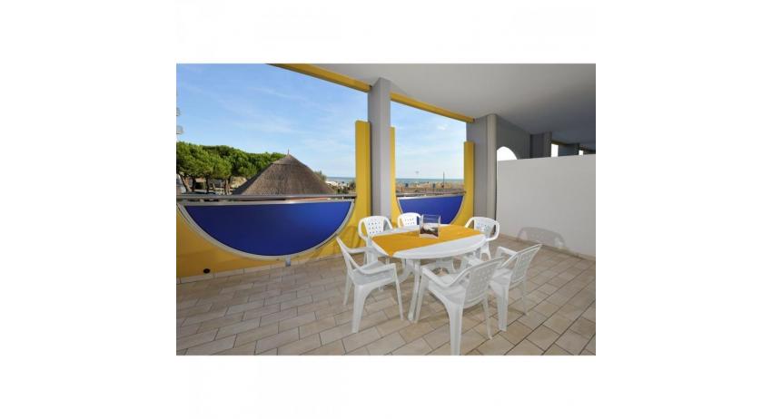 aparthotel ASHANTI: B4 Beach - balcone vista mare (esempio)